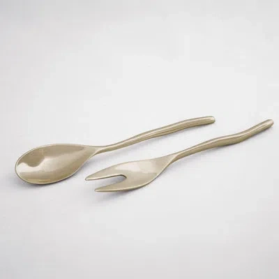 Beatriz Ball Sierra Modern Maia Large Salad Servers