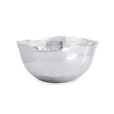 Beatriz Ball Soho Aluminum Salad Bowl In Silver