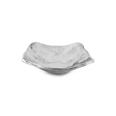 Beatriz Ball Soho Aluminum Serving Bowl In Silver