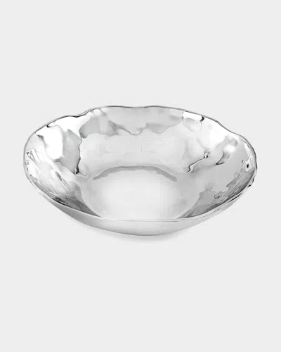 Beatriz Ball Soho Large Organic Bowl In Silver