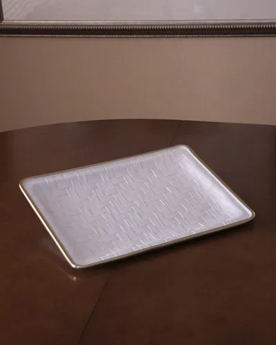 Beatriz Ball Thanni Bahamas Medium Tray In White