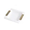 Beatriz Ball Thanni Rattan Beverage Napkin Holder In White In White