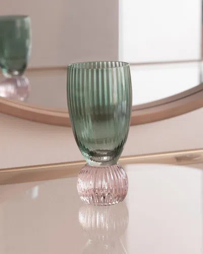 Beatriz Ball Venice Shot Glasses, Set Of 4 In Green/lavender