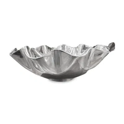 Beatriz Ball Vento Carola Extra Large Bowl In Silver