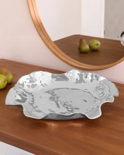 Beatriz Ball Vento Cilla Extra-large Serving Platter In Metallic