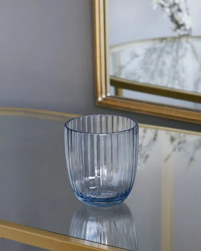 Beatriz Ball Vida Acrylic Double Old Fashioned, Set Of 4 In Blue