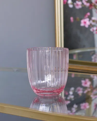 Beatriz Ball Vida Acrylic Double Old Fashioned, Set Of 4 In Pink