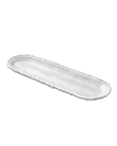 Beatriz Ball Vida Alegria Baguette Medium Platter In White