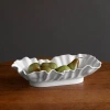 Beatriz Ball Vida Bloom Large Rectangle Bowl (white) In White