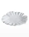 Beatriz Ball Vida Bloom Large Round Platter In White