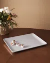 Beatriz Ball Vida Croc Extra Large Rectangular Tray In White