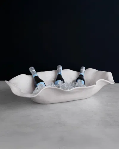 Beatriz Ball Vida Havana Extra Large Oval Centerpiece In White