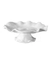 Beatriz Ball Vida Havana Pedestal Cake Platter In White
