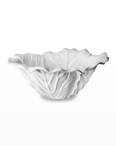 Beatriz Ball Vida Lettuce Large Bowl In White