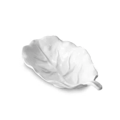 Beatriz Ball Vida Lettuce Small Leaf Platter (white)