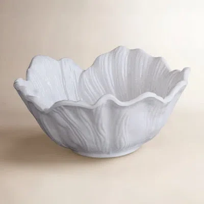 Beatriz Ball Vida Melamine Lettuce Cereal Bowl In White