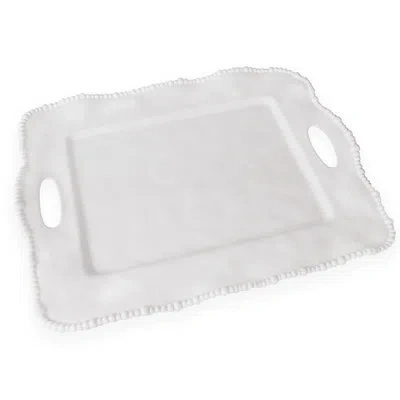 Beatriz Ball Vida Melamine Serving Tray In White