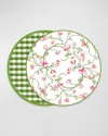 Beatriz Ball Vida Norelle Reversible 15.5" Round Placemats, Set Of 4