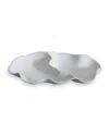 Beatriz Ball Vida Nube Large Double Dip Server In Aluminum