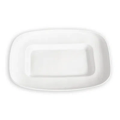 Beatriz Ball Vida Nube Medium Rectangle Platter (white)