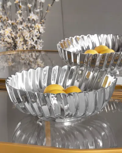 Beatriz Ball Vintage Orlando Large Bowl In Silver