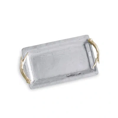 Beatriz Ball Western Aluminum Tray In Silver