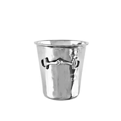 Beatriz Ball Western Equestrian Medium Ice Bucket In Silver