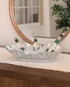 Beatriz Ball X Gretchen Murchison Vento Bloom Large Rectangle Bowl In Silver