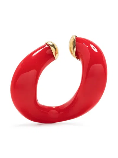 Beatriz Palacios Sculpted-design Ear Cuff In Gold