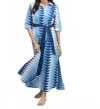 Beau & Ro Eloise Dress In Blue In Blue