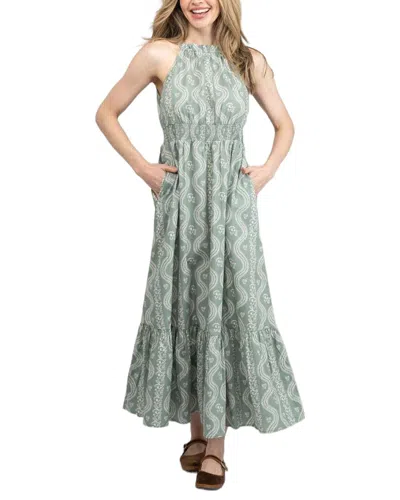 Beau & Ro Jenna Dress In Green
