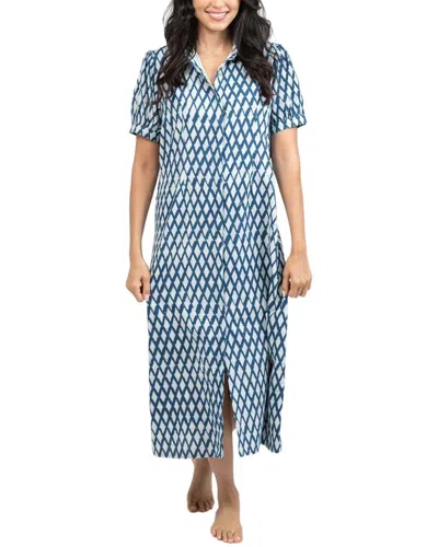Beau & Ro Kris Dress In Blue