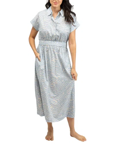 Beau & Ro Lisa Dress In Blue