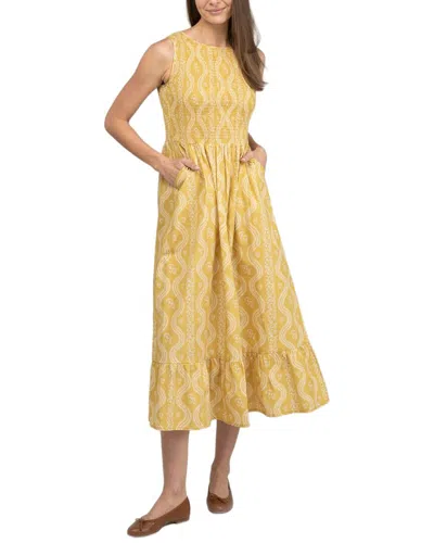 Beau & Ro Margot Dress In Yellow