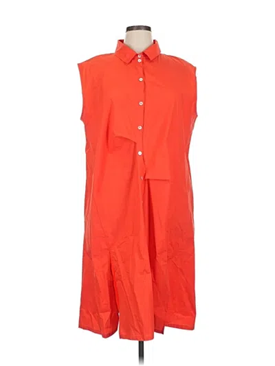 Pre-owned Beau Jours Casual Dress In Orange