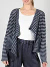Beau Jours Norah Cardigan In Eclipse In Blue