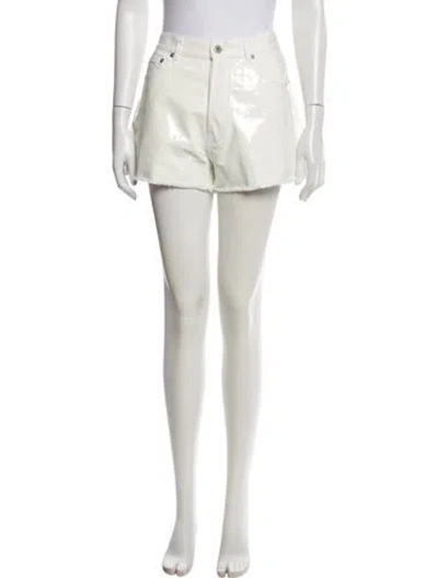 Pre-owned Beau Souci Mini Shorts In White