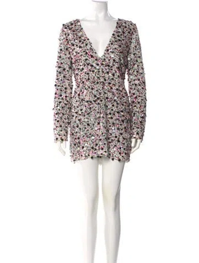 Pre-owned Beau Souci Pvc Mini Dress W/ Tags In Multi