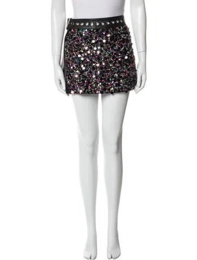 Pre-owned Beau Souci Pvc Mini Skirt In White