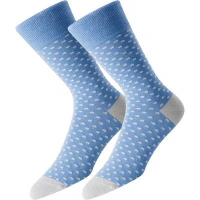 Beau Ties Of Vermont Bluebird Polka Socks