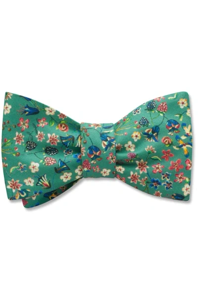 Beau Ties Of Vermont Buckingham Bow Tie In Green