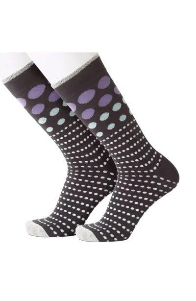 Beau Ties Of Vermont Doddem Black Socks In Multi