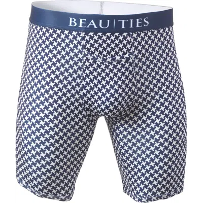 Beau Ties Of Vermont Infinitum Athletic Boxer Briefs In Animal Print