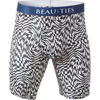 Beau Ties Of Vermont Infinitum Athletic Boxer Briefs In Blue