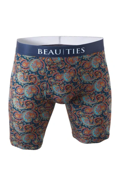 Beau Ties Of Vermont Natural Fiber Boxer Briefs In Multi
