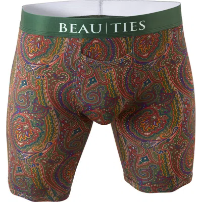 Beau Ties Of Vermont Natural Fiber Boxer Briefs In Multi