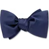 Beau Ties Of Vermont Navy Charmeuse Bow Tie