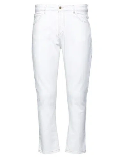 Beaucoup .., Man Jeans White Size 34 Cotton