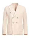 Beaucoup .., Man Blazer Cream Size 38 Viscose, Linen In White