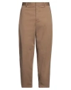 Beaucoup .., Man Pants Brown Size 36 Cotton, Elastane